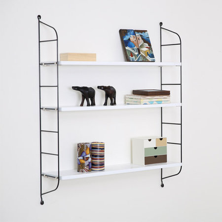 XXX단종XXX시스템 멀티선반 중 상판내츄럴(프레임블랙)