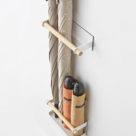 사무실 오피스텔 매장 현관 자석부착 내츄럴 우산꽂이