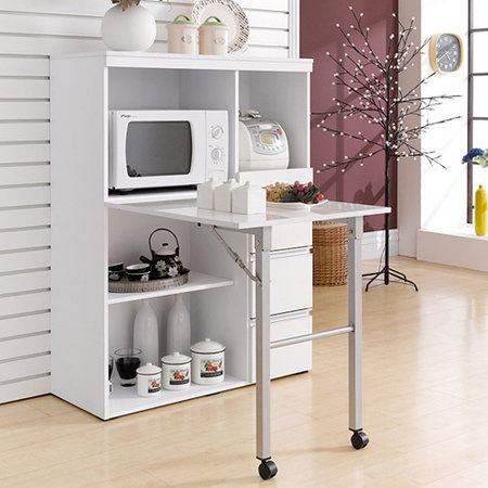 XXXXX사용안함XXXXX 보루네오하우스 엘리브 픽 접이식 식탁렌지대 B형 ns014 _화이트