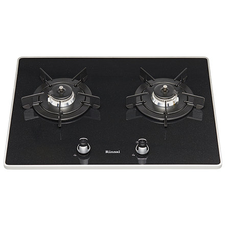 빌트인 가스레인지 2구 RBR-P2501DN (LNG, 자동불 스마트 센서, 그레이트 클린 코팅)