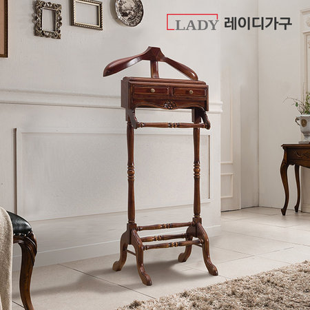 마호가니 드웰 옷걸이 _엔틱브라운