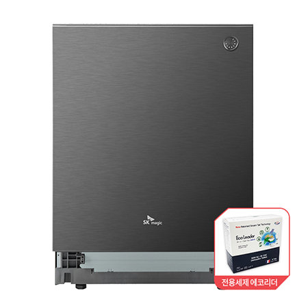 *사은품 증정* 파워 워시 식기세척기 터치 온 DWA-8005B [빌트인 / 블랙 / 3단계 건조 / 자동 잠금 / 히든 터치 컨트롤]