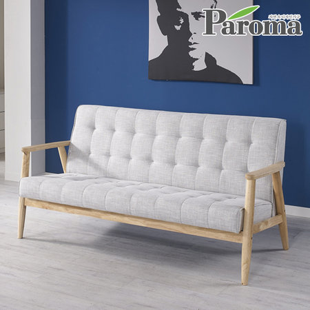 델핀패브릭3인용소파CA 내추럴베이지