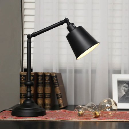 어라운드 단스탠드 (드라마협찬/LED겸용/모던/테이블조명) 블랙