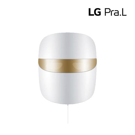 ■사용X■LG Pra.L 더마 LED 마스크(화이트골드)