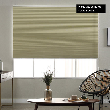 허니콤 원코드 암막 블라인드 특대형 화이트