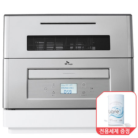 *사은품 증정* 컴팩트형 식기세척기 DWA-61R0P(12M) [ 자동 문열림 / UV살균 / 정수필터 / 열탕 소독 코스  ]