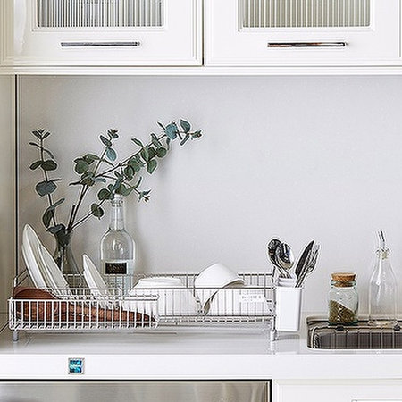 [한샘몰XJBJ] 올스텐 식기건조대 와이드 1단