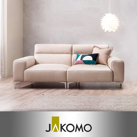 XXX재등록완료상품XXX 모어 3인 천연면피 소가죽 모듈형 소파 (좌식/일반) _크림아이보리/좌식