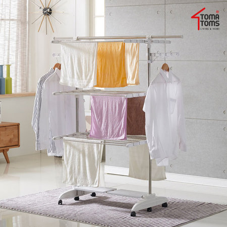 XXX단종XXX네오 이동식 이불건조겸용 빨래건조대 6단