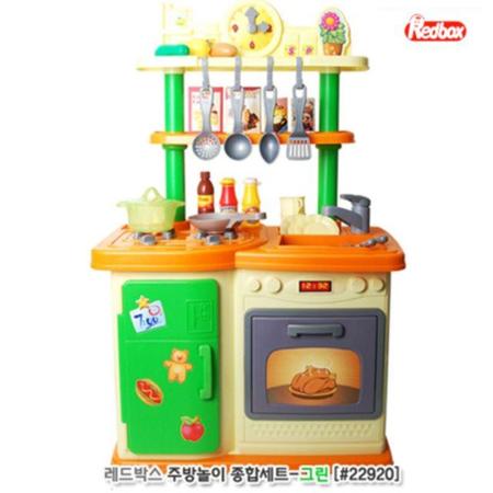 레드박스 뉴 주방놀이 종합세트 (그린)_W1B7E17