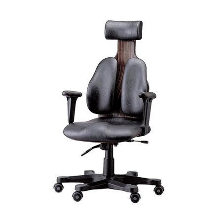 DK 004 인조가죽 중역용의자 사무용의자 블랙