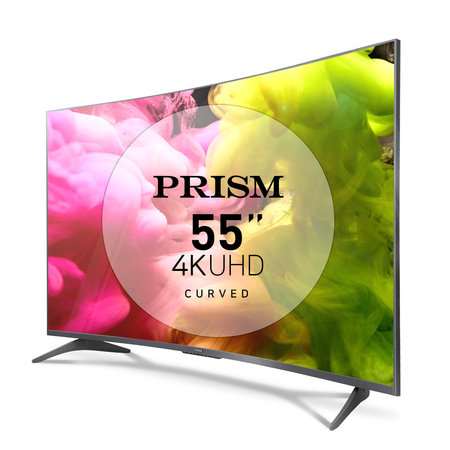 139cm 4K UHD 커브드TV RGB패널 / PTI5500UD-C [스탠드 자가설치]