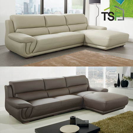 BM 989 3인용 카우치쇼파 좌-초코