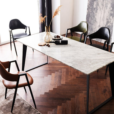  다이앤 이태리 대리석 스튜 6인식탁세트 _대리석