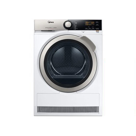 [키트미포함] HB8H80-HVK 의류건조기( 8kg, 실버, 대용량건조, 스마트 센서, 대용량 이지클린 필터)