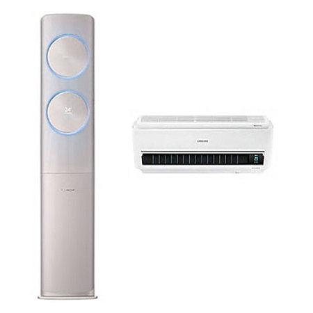 무풍 (매립배관) 2in1 에어컨 AF19R7970RFRY (62.6㎡+18.7㎡) 블루라이팅/공기청정 [전국기본설치무료]