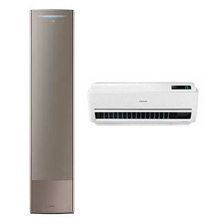 무풍갤러리 (일반배관) 멀티에어컨 AF18RX977BZRS (58.5㎡+18.7㎡) 실외기포함 [전국기본설치비 포함]