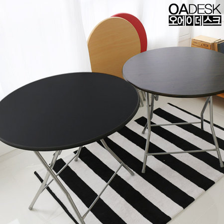 원형테이블 대 원형테이블 대 블랙[OT018]