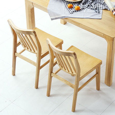 보그 원목의자 _내추럴