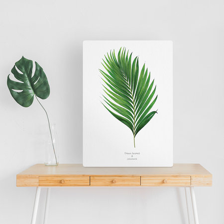 액자테이블 그린코코넛 중사이즈