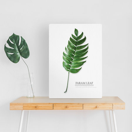액자테이블 팜잎 소사이즈