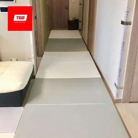 팡팡 폴더매트 (복도형) 01_(복도형) 3단_크림