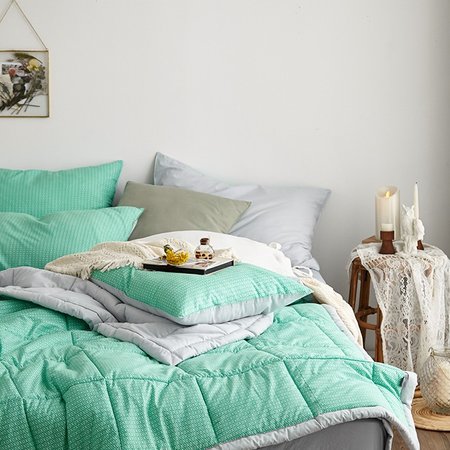 메타 그린 60수아사면 차렵패드세트(SS) 메타 그린 차렵패드세트(SS)