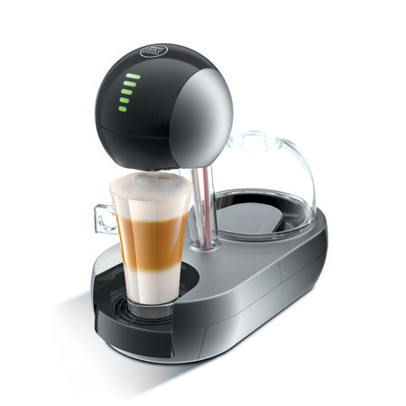 캡슐형 커피머신 스텔리아 (다크 실버) STELIA-SILVER [터치방식 / 1L / 15bar 고압력추출]