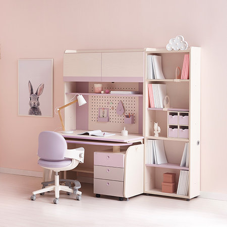 [한정수량] 링키플러스 1400폭 퍼펙트 책상세트 핀란드아이보리+베이지