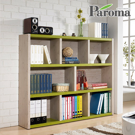 샘튼3단1500와이드책장IL 블루워시