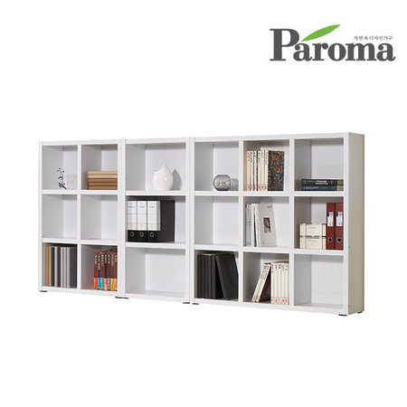 샘튼3단책장세트IL 그린워시