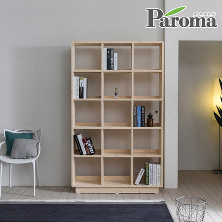 마벨원목5단1200책장HD 내추럴