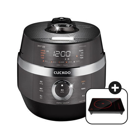 [1구레인지 증정] 10인용 트윈프레셔 밥솥 CRP-JHTR1010FD [풀스테인리스 내솥 / IH무압 / 초고압 고화력 / 분리형 커버 / 이중모션벨브]