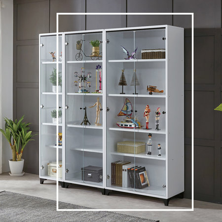 티티 유리도어 케비넷 800+600세트