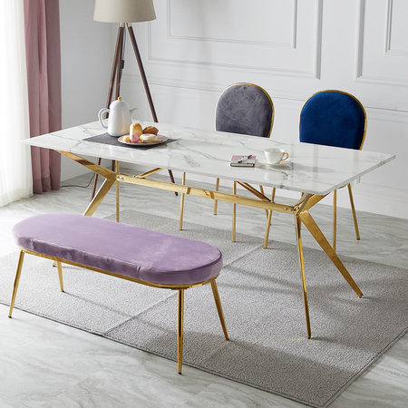 TS 디알로 골드 대리석식탁 1400