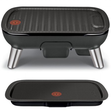 파워그릴 포스 바베큐판 + 전팬 CB65F8KR (티타늄포스 코팅, 5단계 온도조절, 대용량 기름받이 통)