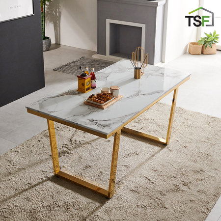 TS 아크바 골드 대리석식탁 4인용 6인용 1500