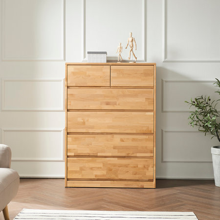 마로니 엘다원목 루젠 5단서랍장 900