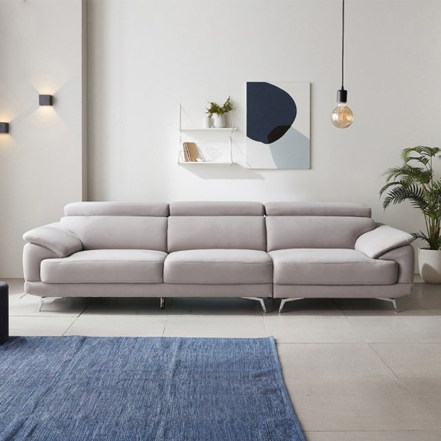 솔트 아쿠아텍스 소파 (3인용/4인용)- 스툴선택