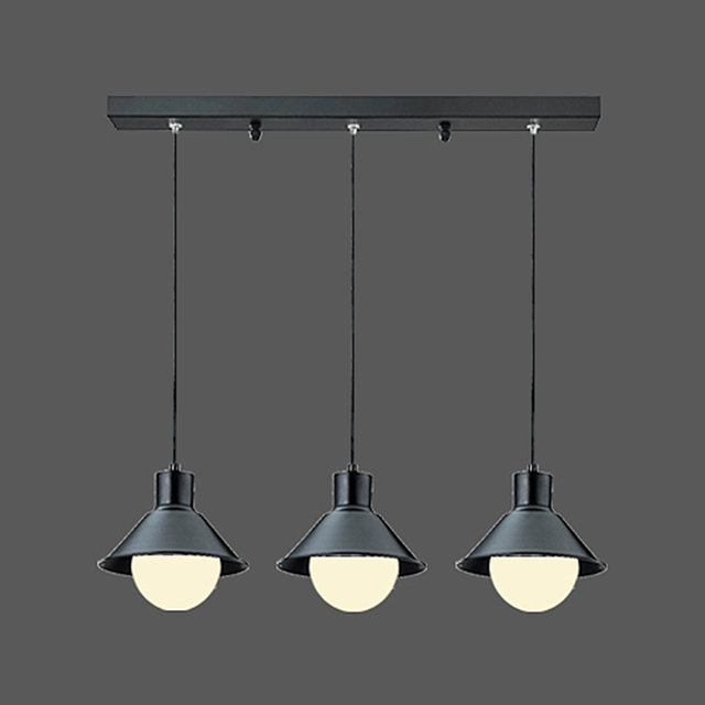 코디 3등 펜던트조명 블랙 LED 식탁등 인테리어조명 카페조명