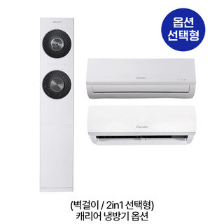 [옵션] 캐리어 인버터 벽걸이 / 2in1 멀티형 냉방기 선택형