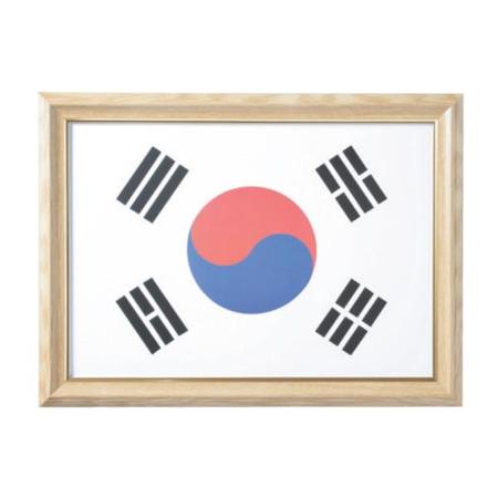 대상액자 태극기액자A3- 원목색 (A3용)