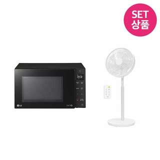 [SET] LG전자 전자레인지(23L) + 리모컨 써큘레이터 선풍기 (MW23CD.CKOR, LZEF-AR330) 1