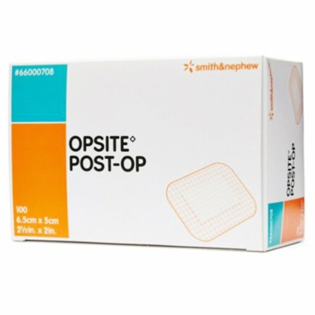 오피사이트 포스트오피 6.5 x 5cm 100매 방수 드레싱 반창고