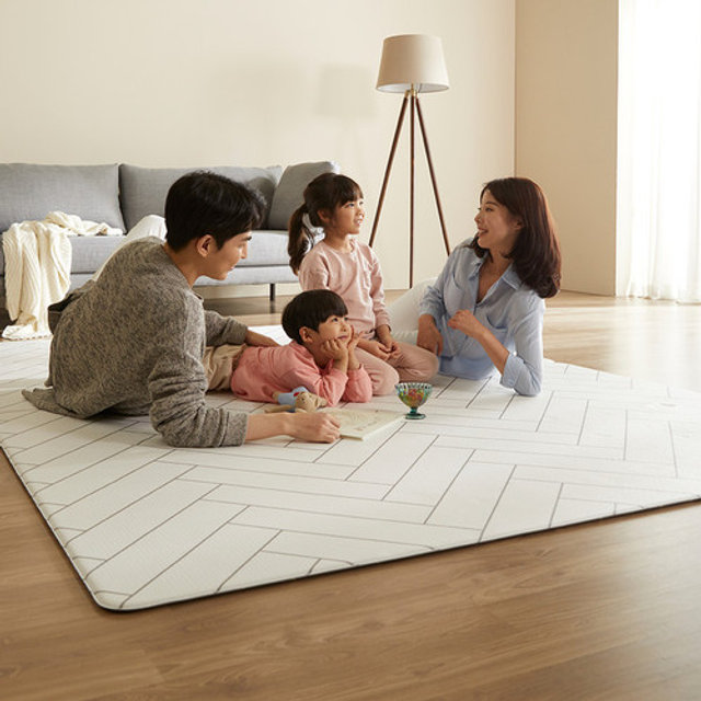 고려화학 층간소음 방지매트 모던헤링본 230x140x1.2cm