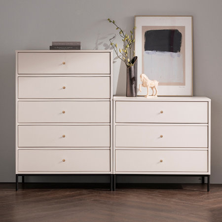 포르테화이트 5단서랍장