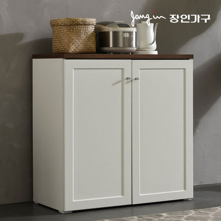 [비밀특가] 셰리 아이보리 800 주방수납장