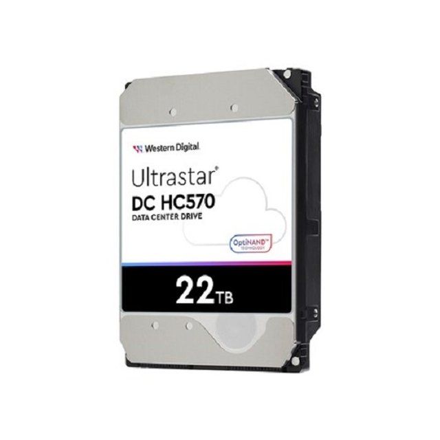WD Ultrastar DC HC570 (WUH722222ALE6L4) 3.5 SATA HDD (22TB/7200rpm/512MB/CMR)