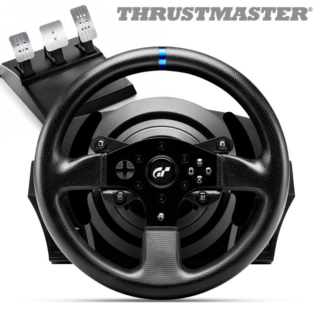 롯데하이마트 | 트러스트마스터 T300Rs Gt Edition 레이싱휠, 3패달포함(Ps5,Ps4,Pc용)